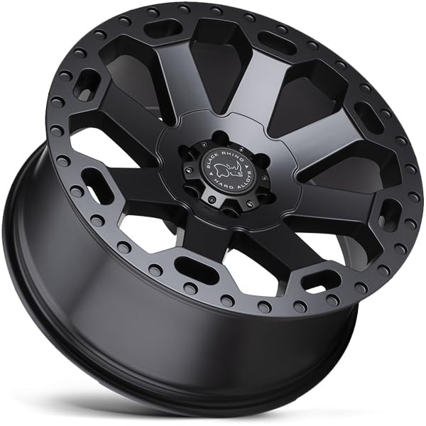 Amazon.com: Black Rhino Hard Alloys WARLORD 18X8, 5X120, 5.88, +